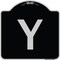 Signmission Sign with Letter Y Heavy-Gauge Aluminum Architectural Sign, 18" x 18", BS-1818-22916 A-DES-BS-1818-22916 - alternate 1